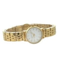 thumbnail image 3 of Alfred Sung Ladies Dress Gold White Dial Link Watch, 3 of 6