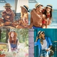 thumbnail image 7 of Beach Hats for Women - Sun Hat Womens UPF 50+, Beach Hat Packable Sun Hat Women Roll Up, Wide Brim Straw Hat for Women, 7 of 7
