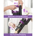 thumbnail image 6 of Cordless Vacuum Cleaner,55KPa/75 Mins Runtime with Auto Mode & 3 Speeds,Touch Screen Rechargeable Stick Vacuums for Pet Hair,Carpet,Hard Floor, 6 of 9