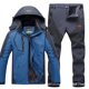 thumbnail image 3 of Traje de esquí para hombres deportes al aire libre traje de hombres guapo a prueba de viento impermeable cálido traje de esquí de invierno, 3 of 5