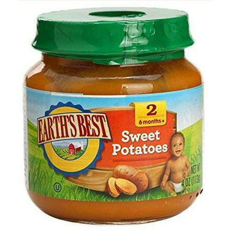 12 Pack :       Earth's Best Baby Foods Baby Sweet Potatoes (Best Grocery Store Sauerkraut)