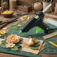 thumbnail image 2 of Hot Glue Gun Full Size, Dual Temperature 40W Glue Gun for DIY, Craft, & Home Repair, Uses 7/16" Glue Sticks, Black, 2 of 2