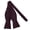Bordeaux, variant on Men's Silk Blend Solid Color Traditional Freestyle Self-Tie Bow Tie - Rust