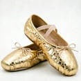 thumbnail image 2 of Otqutp Teen Girls Split Sole Ballet Shoes Soft Sole Yoga Party Slippers for Kids Sequin Practice Dance Shoes for Performance, 2 of 6