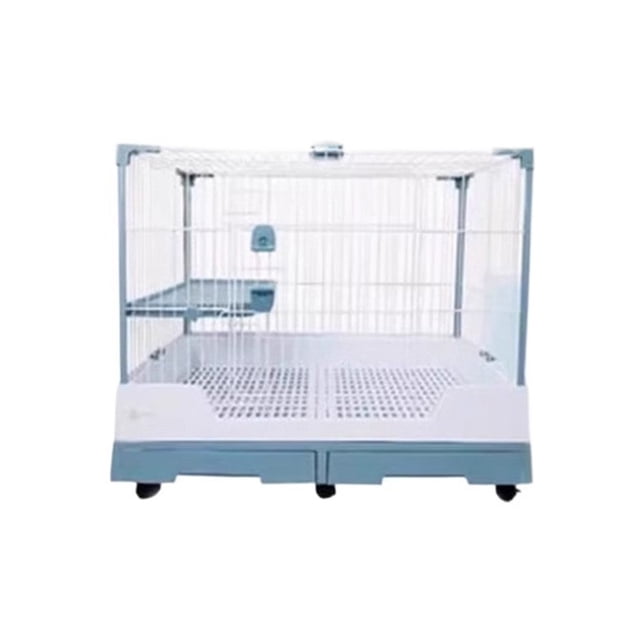 Luxury Rabbit Cage with Drawer - Automatic Waste Cleaning, Perfect for Bunny