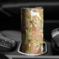 thumbnail image 3 of 20oz Cute Boxer Dog and Flowers Florals Skinny Tumblers Stainless Steel Tumbler with Lid and Straw,Vacuum Insulated Double Wall Travel Tumbler Cups with Cleaning Brush for Coffee,Tea, 3 of 6