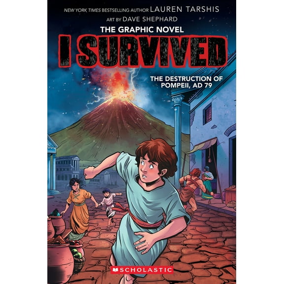 Pre-Owned I Survived the Destruction of Pompeii, AD 79 (I Survived Graphic Novel #10): Volume 10 (Paperback) by Lauren Tarshis
