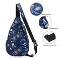 thumbnail image 4 of Duryarhall Women's Sling Crossbody bag Casual Daypack Outdoor Travel Hiking Backpack for Cycling Walking Dog Hiking, 4 of 7