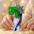 thumbnail image 5 of Creative Artisan Number Candle - Fashionable Cartoon Design, Glittery Sequins with Crown Accent, Ideal for Birthday Parties, Anniversary Celebrations, Themed Events, 5 of 6