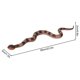 thumbnail image 3 of Serpiente de goma súper realista que ahuyenta a las aves. Serpiente falsa realista de TPR, adecuada para cobras de jardín, serpientes de cascabel, serpientes venenosas, etc., 3 of 5
