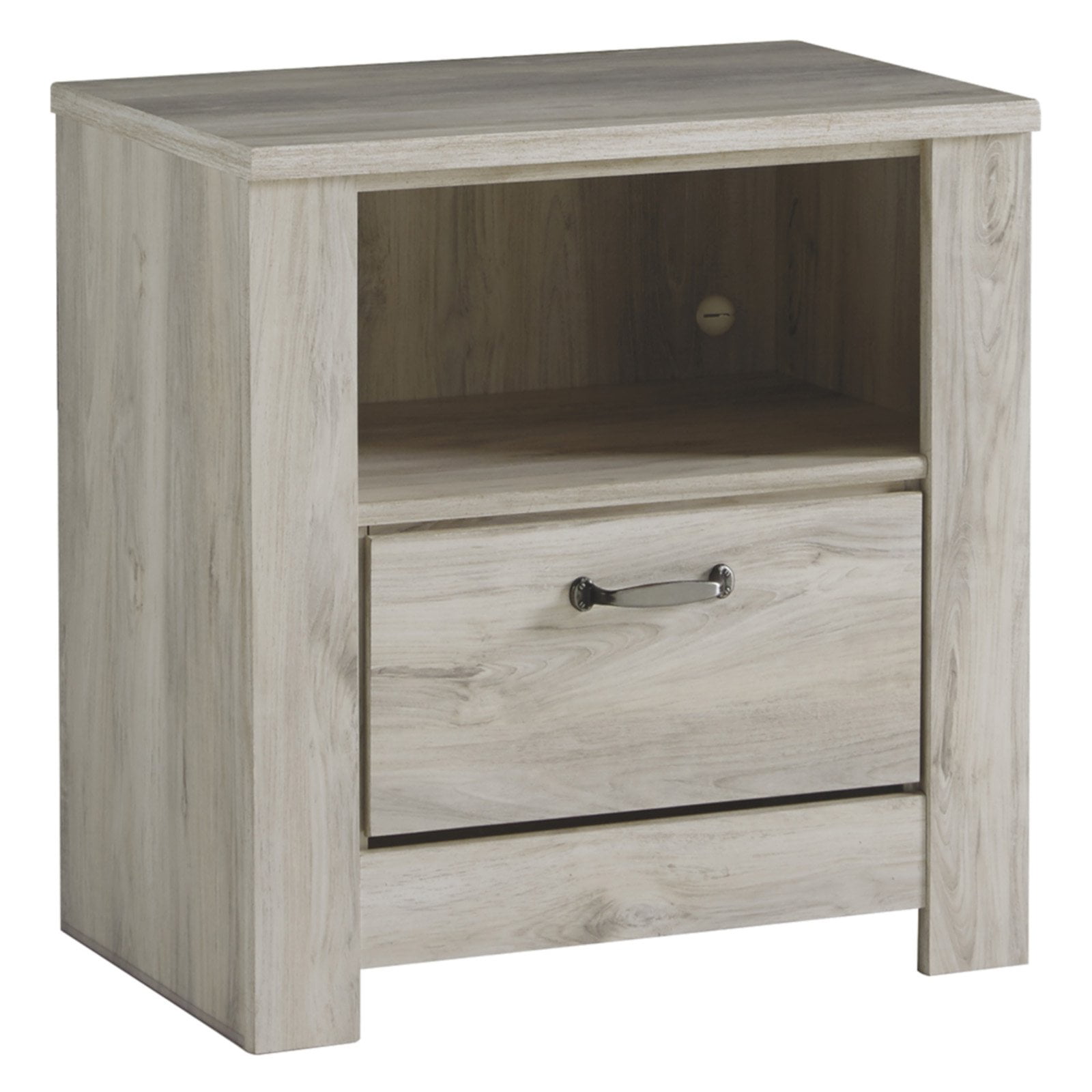 Signature Design By Ashley Bellaby Whitewash Nightstand Walmart Com Walmart Com