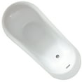 thumbnail image 3 of Zeya 65 in. Freestanding Acrylic Tub in Glossy White, 3 of 5