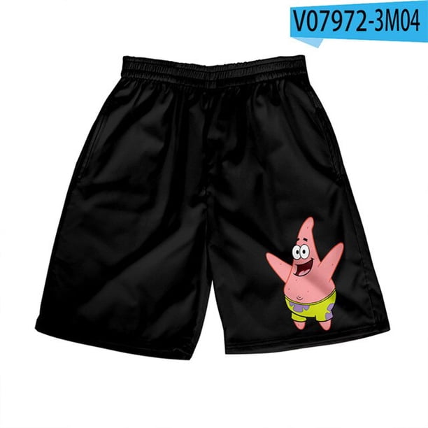 Pantalones cortos de dibujos animados de Anime 3D para hombre y mujer, bañadores de tablero de Patricio y Estrella, secado rápido para playa, ropa de Hip Hop para pareja, novedad de verano Fivean unisex