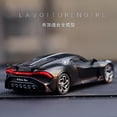 thumbnail image 3 of Coche fundido a presión Bugatti La Voiture Noire a escala 1:32 con sonido y L, 3 of 5