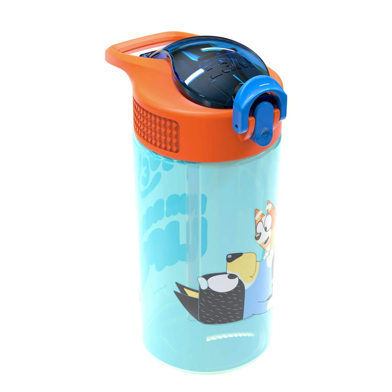 Aquapelli Vacuum Insulated Sport Bottle, 16 Ounces, Blueprint Blue