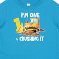 thumbnail image 4 of Inktastic I'm 1 and Crushing It Construction 1st Birthday Boys or Girls Baby T-Shirt, 4 of 5