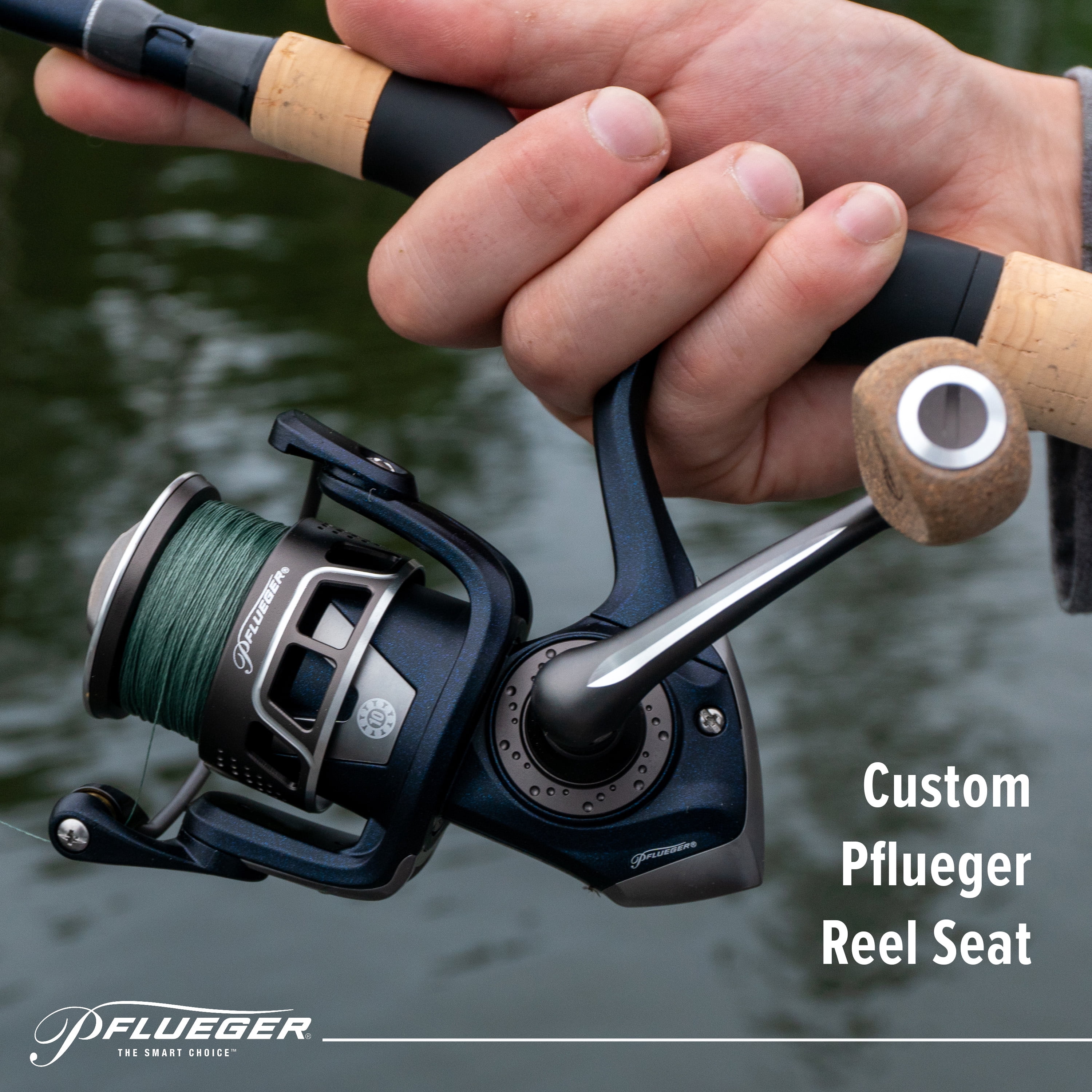 Pflueger President XT Spinning Fishing Rod, 8'6" Medium