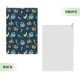 thumbnail image 2 of Honeii Space Sleeping Panda Print Golf Towel, Golf Towels for Golf Bag with Carabiner Clip, Tri-fold Waffle Pattern Golf Towel, 2 of 6