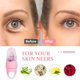 thumbnail image 4 of 1 mini paleta para rostro, ojos y cuello, una herramienta reutilizable para el cuidado de la piel con paletas de belleza facial, para iluminar y tratar la hinchazón de los ojos (rosa), 4 of 4