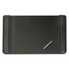 Artistic Sagamore Desk Pad w/Flip-Open Side Panels, 38 x 24, Black