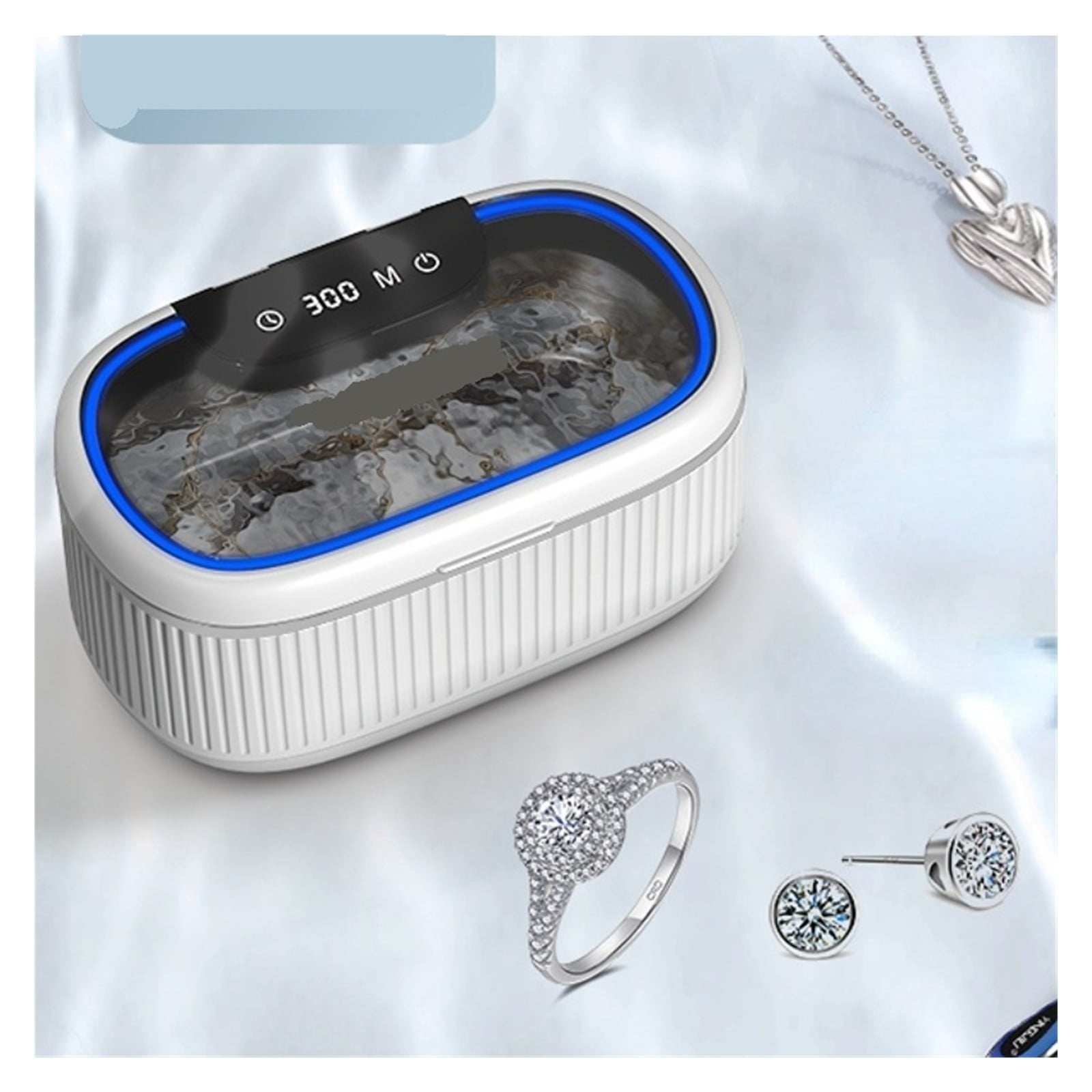 45kHz 360° Deep Cleaning Machine Touch Operation Multi-Function Ultrasonic Jewelry Cleaner