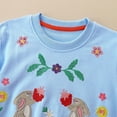 thumbnail image 7 of Bnwani Long Sleeve Toddler Shirts Plain Winter Crew Neck Fashion Solid Printed Tops 24 Months, 7 of 7