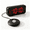 Black, variant on Vibrating Dual Alarm Clock with Bed Shaker, Extra‑Loud 90dB Adjustable Volume, 4 Wake‑Up Modes, 5‑Level Dimmable LED Display, Snooze Function, USB Powered for Heavy Sleepers & Hearing‑Impaired Users