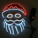 thumbnail image 5 of Fiudx Juguetes Máscara Navideña Brillante De Alambre De Papá Noel, Disfraz Led Para Cosplay De Vacaciones, 5 of 7