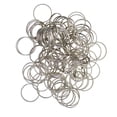 thumbnail image 1 of 100 piezas llavero de hierro llavero llavero gancho de cadena hardware 20 mm, 1 of 9