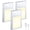 Silver, variant on VST Motion Sensor Step Night Light, Rechargeable Battery Powered Stair Lights Indoor, Wireless Magnetic Suck Installation for Bedroom Hallway Stair Nursery Kids Room , 2.68 inch 3000K 3Pack Silver