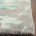 thumbnail image 5 of Safavieh Dip Dyed Grey Contemporary Rug - 2'3" x 6', 5 of 5