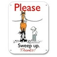 thumbnail image 2 of Fergus 3617-W110 Sweep Up Barn Sign, 2 of 3