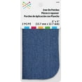 thumbnail image 2 of (6 pack) 5"x5" Denim Iron-On Repair Patches, 2 Count, 2 of 5