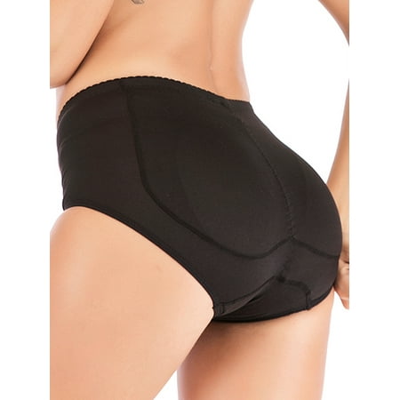SAYFUT Women's Silicone Padded Butt Lifter Panties Hip Enhancer Shaper Pad Fake Butt Buttock Panty Underwear