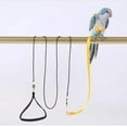thumbnail image 3 of GFDYREE Parrot Harness Leash Ultra-Light Adjustable Bird Harness and Leash Outdoor Flying Training Rope Bird Accessories Small to Medium Breed Parrots Fits Birds Chest, 3 of 6