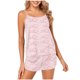 thumbnail image 2 of Puntoco Pijamas para mujer Camisola de mujer Pantalones cortos de manga corta Conjunto de pijama para el hogar transpirable y cómodo, 2 of 4