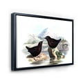 thumbnail image 3 of Vintage Countryside Two Birds 32 in x 16 in Framed Painting Canvas Art Print, by Designart, 3 of 5