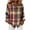 Pp-Red women shirt, variant on Hfnxid Long Sleeve Tshirt Women Plaid Button Down Lapel Shirts Dressy Business Casual Blouses Fashion Office Outfits Red,XXL