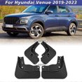 thumbnail image 1 of 4pcs Front Rear Mud Flaps Splash Guards Mudguards For Hyundai Venue 2019-2023, 1 of 1