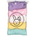 thumbnail image 2 of Rabbit Skins Baby Bodysuits, Girls & Boys, Newborn to 24 Months, 5-Pack Set, Snap Closure, Multi-color, Cotton , Cotton Candy: Butter/ Chill/ Lavendar/ Pink/ White, 6 Months, 2 of 4