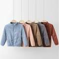 thumbnail image 6 of YTDSCS Kids Toddler Baby Spring Fall Jacket for Boys Girls,2-10 Years Long Sleeve Plush Fleece Comfortable Coat Casual Zip Up Outwear, 6 of 8