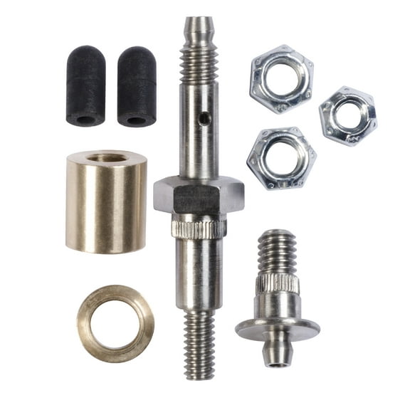 AMZ Clips And Fasteners Door Roller Pin and Bushing Kit Compatible with Dodge Ram