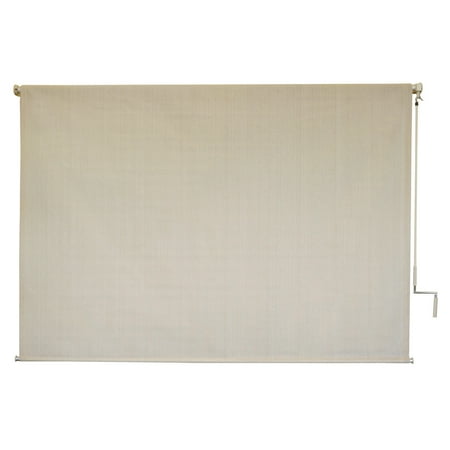 Keystone Fabrics 8' x 6' Pole Operated Outdoor Sun Shade, Snowmass