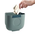 thumbnail image 4 of Bsvklp Bote Basura para en La Pared Debajo Del Fregadero Contenedor Residuos Alimentos Con Raspador (6L Verde), 4 of 9