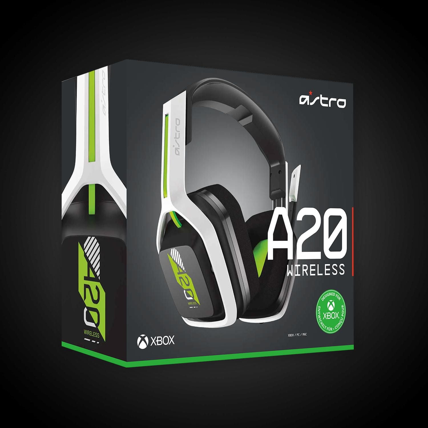 Astro A20 Gen 2 Wireless Gaming Headset with Microphone for Xbox Series X Xbox One White Green A20 Gen 2 Wireless Gaming Headset Walmart