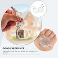 thumbnail image 3 of Clear Acrylic Photo Frame Keychain for Decoration Easy to Use and Lightweight with Unique Shape Transparent 10pcs, 3 of 9