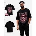 thumbnail image 6 of G West Psycho Madness Oversized Mens T-Shirt Black Size- L, 6 of 6