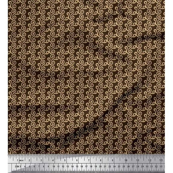 Soimoi Cotton Jersey Fabric Abstracts Abstract Print Fabric by The Yard 58 Inch Wide