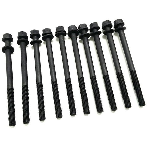 Cylinder Head Bolt - Compatible with 2001 - 2005 Honda Civic 1.7L 4-Cylinder 2002 2003 2004