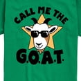 thumbnail image 3 of Instant Message - Call Me The Goat - Toddler And Youth Short Sleeve Graphic T-Shirt, 3 of 6